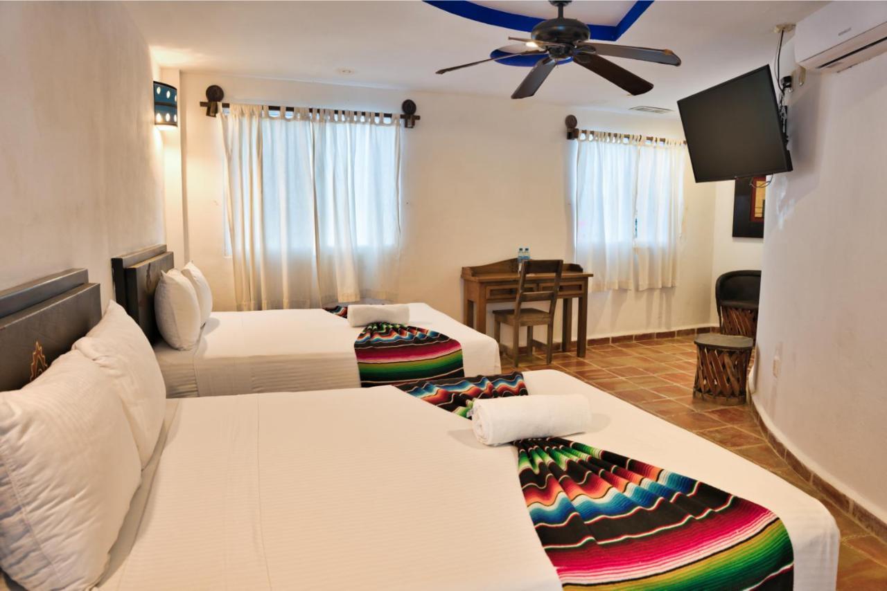 Matan Kaan Otel Mahahual Dış mekan fotoğraf