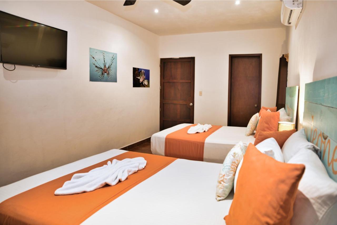 Matan Kaan Otel Mahahual Dış mekan fotoğraf